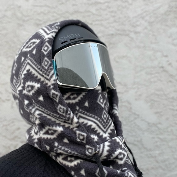 Aztec Ski Hood - fits over the helmet, fleece hood, balaclava, snowboard hood - Picture 1 of 3
